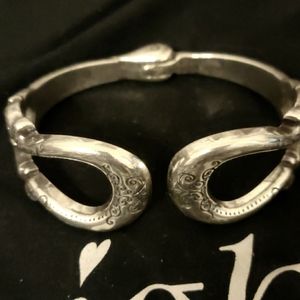 Brighton hinged bangle bracelet silver "Memphis"